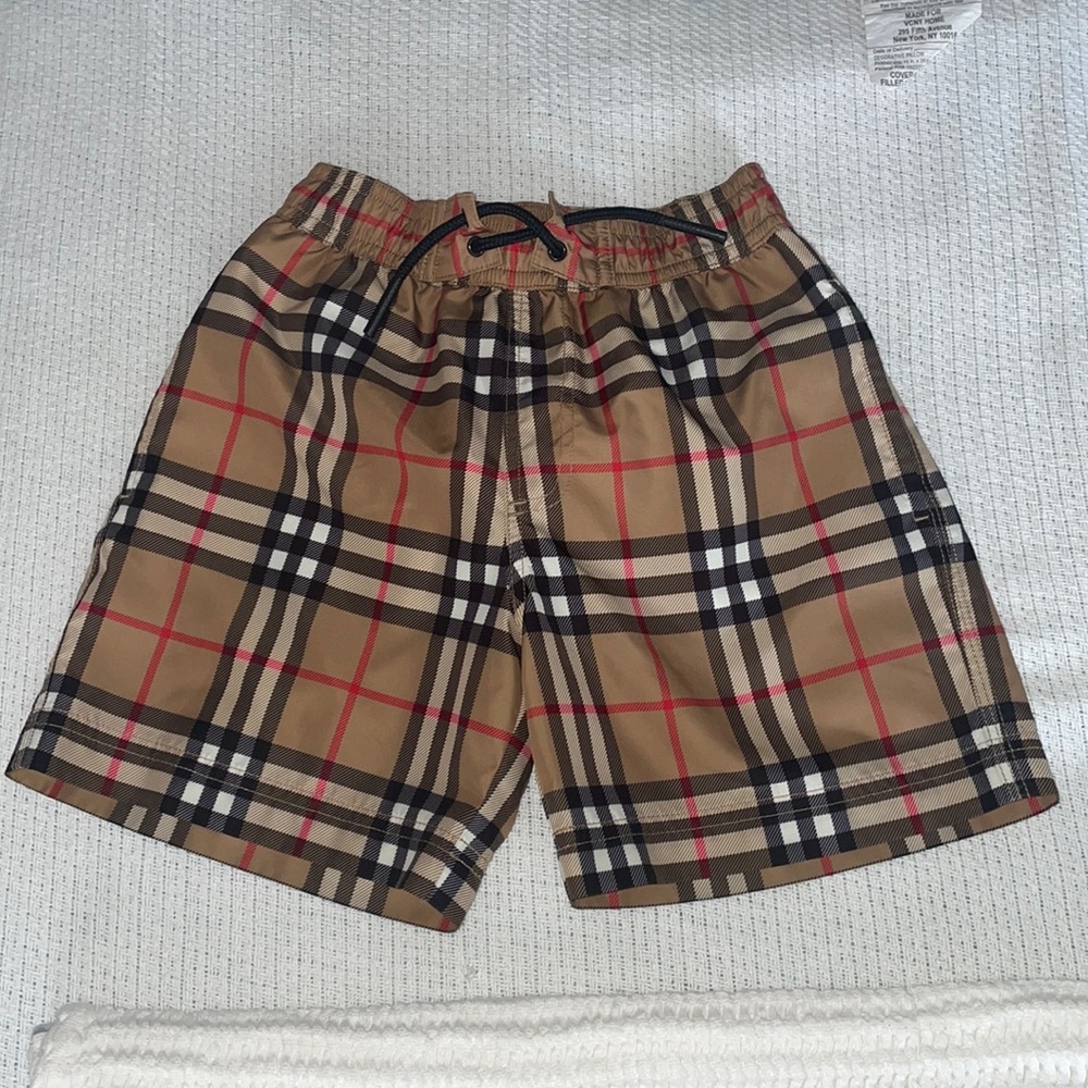 4T Burberry Swim Trunks